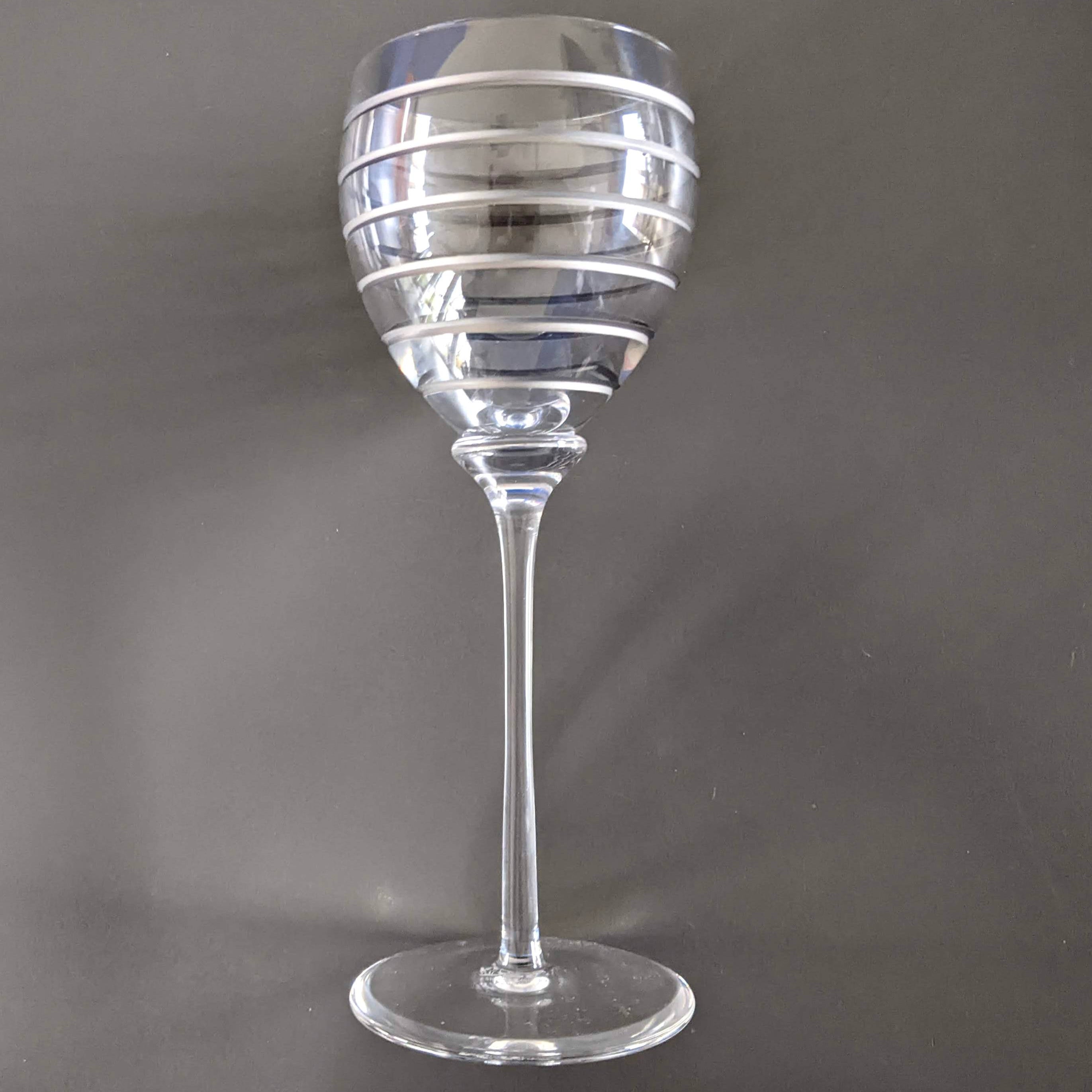 Hermes 2007 Saint Louis Crystal "Fanfare" Water Glass 20,5 cm