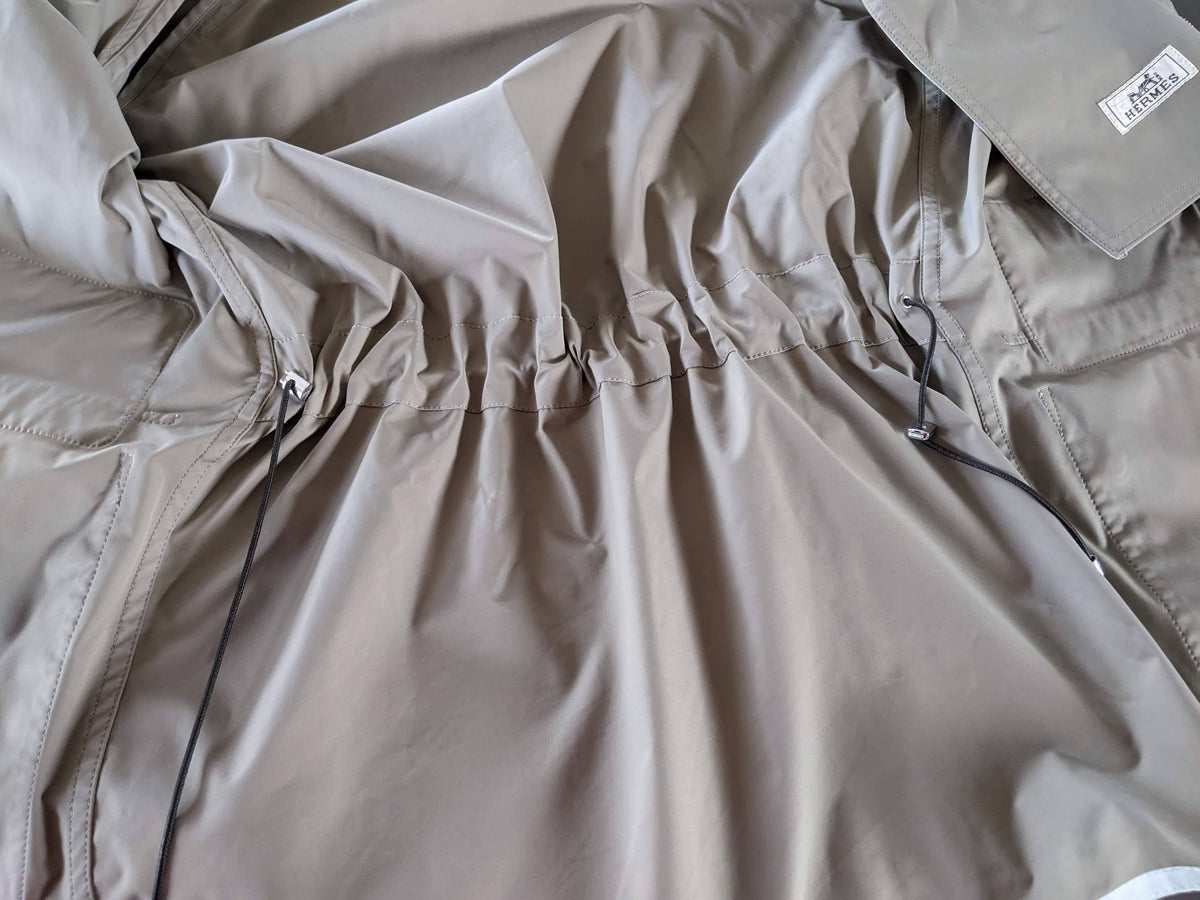 Hermes Mastique/Beige Men's Parka Sz54