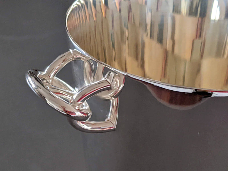 Hermes Silver Plated "Chaine d'Ancre" Ice Bucket, Pristine Condition!