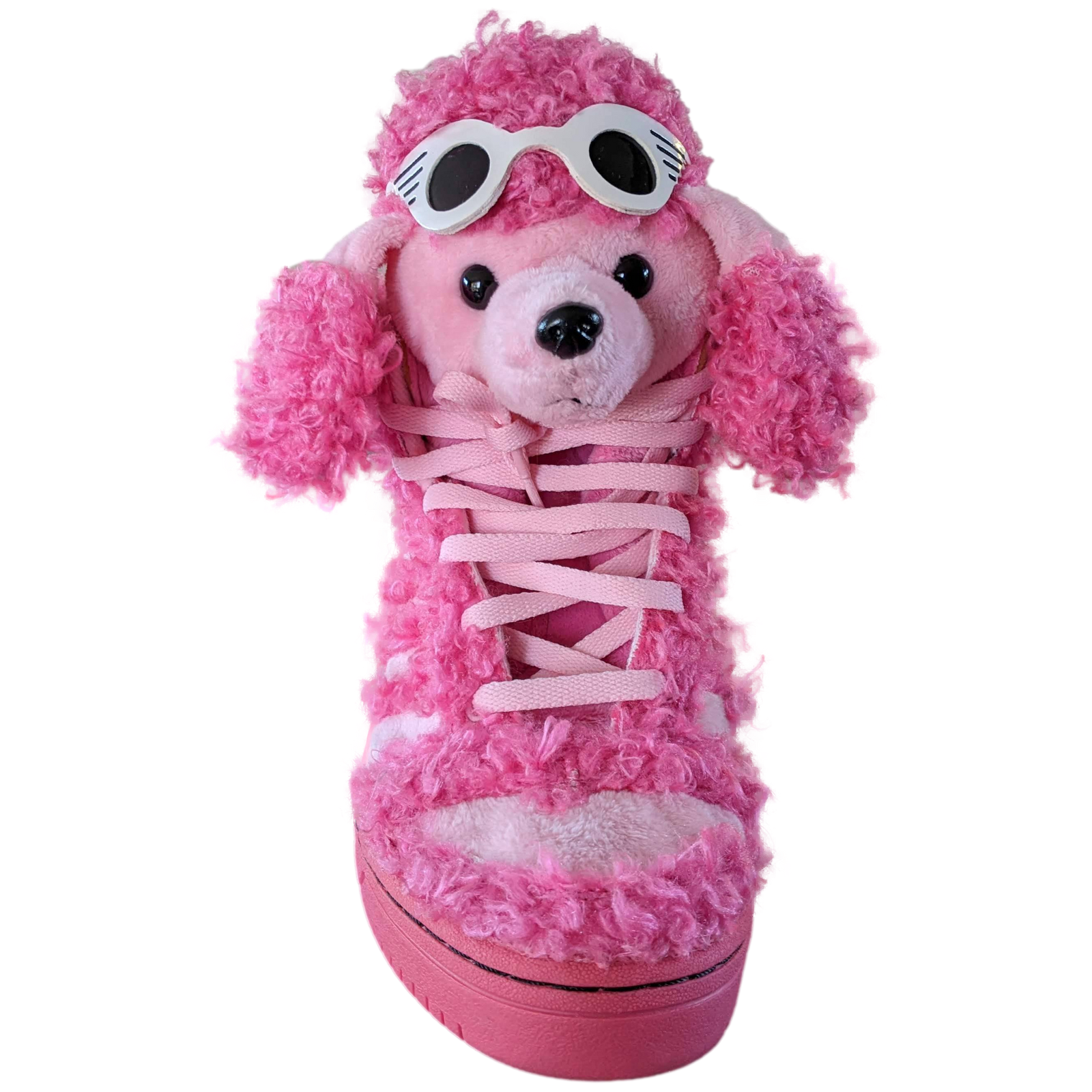 Adidas Jeremy Scott s AH 12 13 Pink Poodle Trainer Teddy Sneakers Men Shoes RARE poupishop