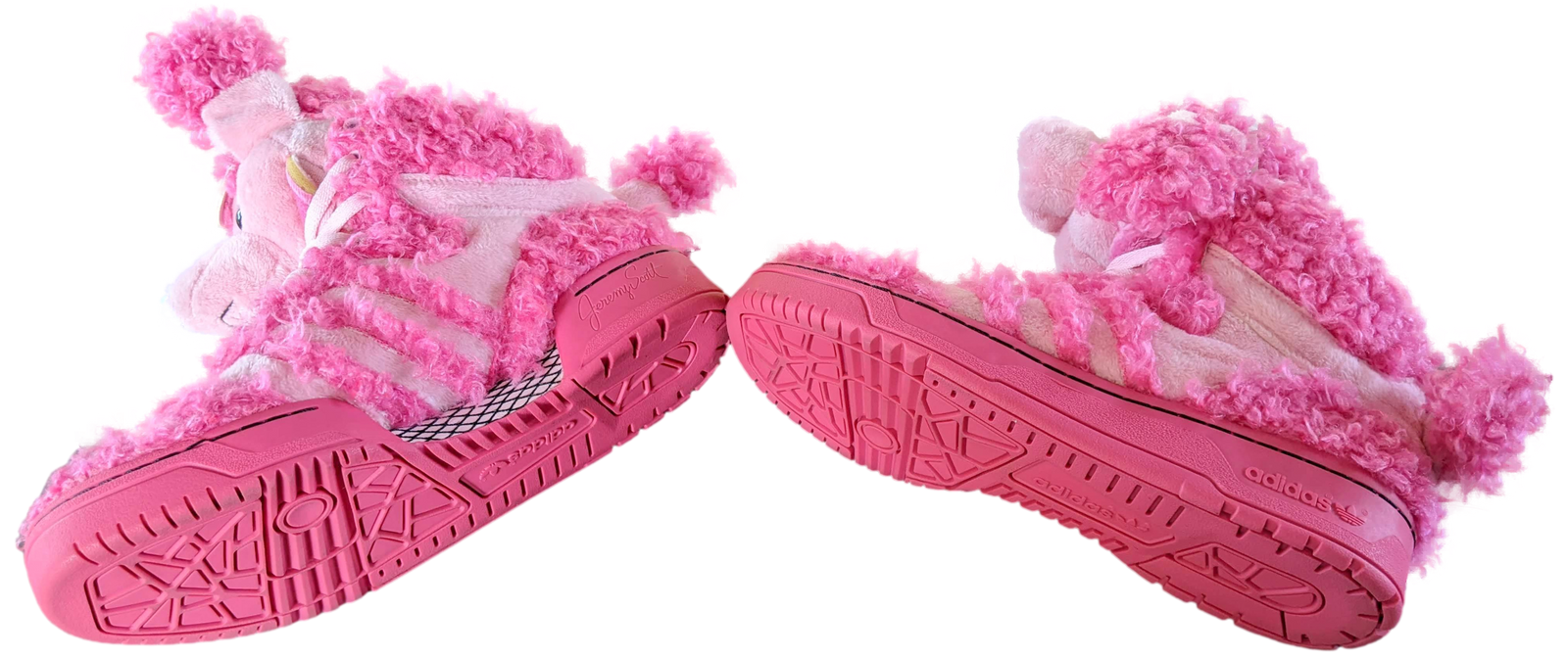 Adidas Jeremy Scott s AH 12 13 Pink Poodle Trainer Teddy Sneakers Men Shoes RARE poupishop
