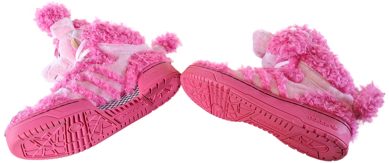Adidas Jeremy Scott s AH 12 13 Pink Poodle Trainer Teddy Sneakers Men Shoes RARE poupishop