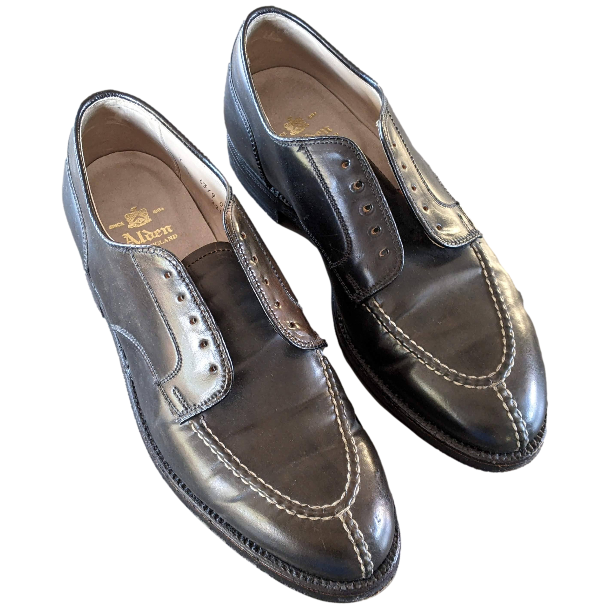 Produits Alden New England Noir Derby Men Shoes Sz40 