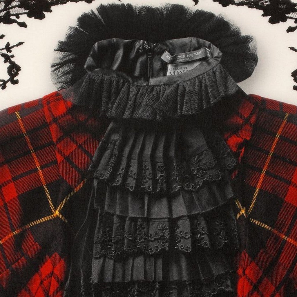 Alexander McQueen Special Issue Limited 100 pc WIDOWS OF CULLODEN Silk Shawl 135cm, NIB! - poupishop