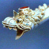 Antique Silver Chinese Cigarette Holder Dragon - poupishop