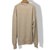 Ballantyne Men's Beige Clair 100% Cashmere Made in Scotland V-Neck Cardigan Sweater Sz 50, Pur luxe! - poupishop