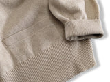 Ballantyne Men's Beige Clair 100% Cashmere Made in Scotland V-Neck Cardigan Sweater Sz 50, Pur luxe! - poupishop