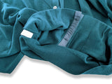 Ballantyne Men's Green 100% Cashmere Made in Scotland V-Neck Cardigan Sz 50, Pur luxe! - poupishop
