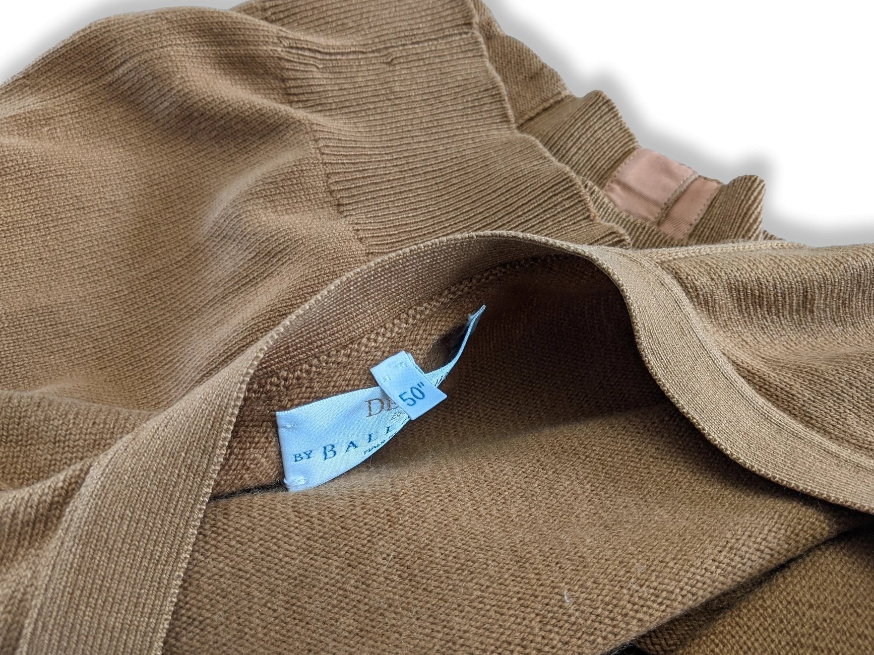 Ballantyne Men's Nuts 100% Cashmere Made in Scotland V-Neck Cardigan Sz 50, Pur luxe! - poupishop