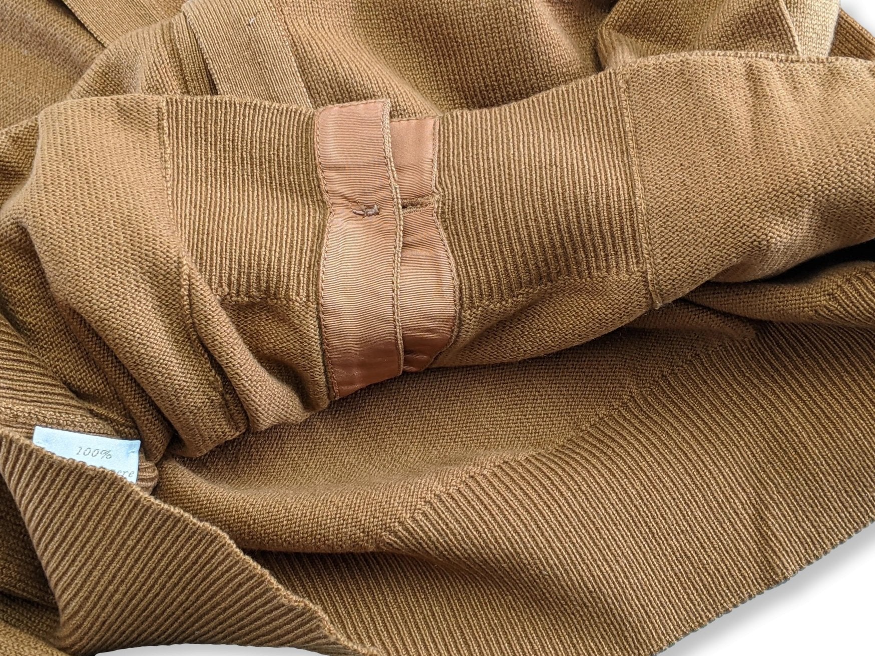 Ballantyne Men's Nuts 100% Cashmere Made in Scotland V-Neck Cardigan Sz 50, Pur luxe! - poupishop