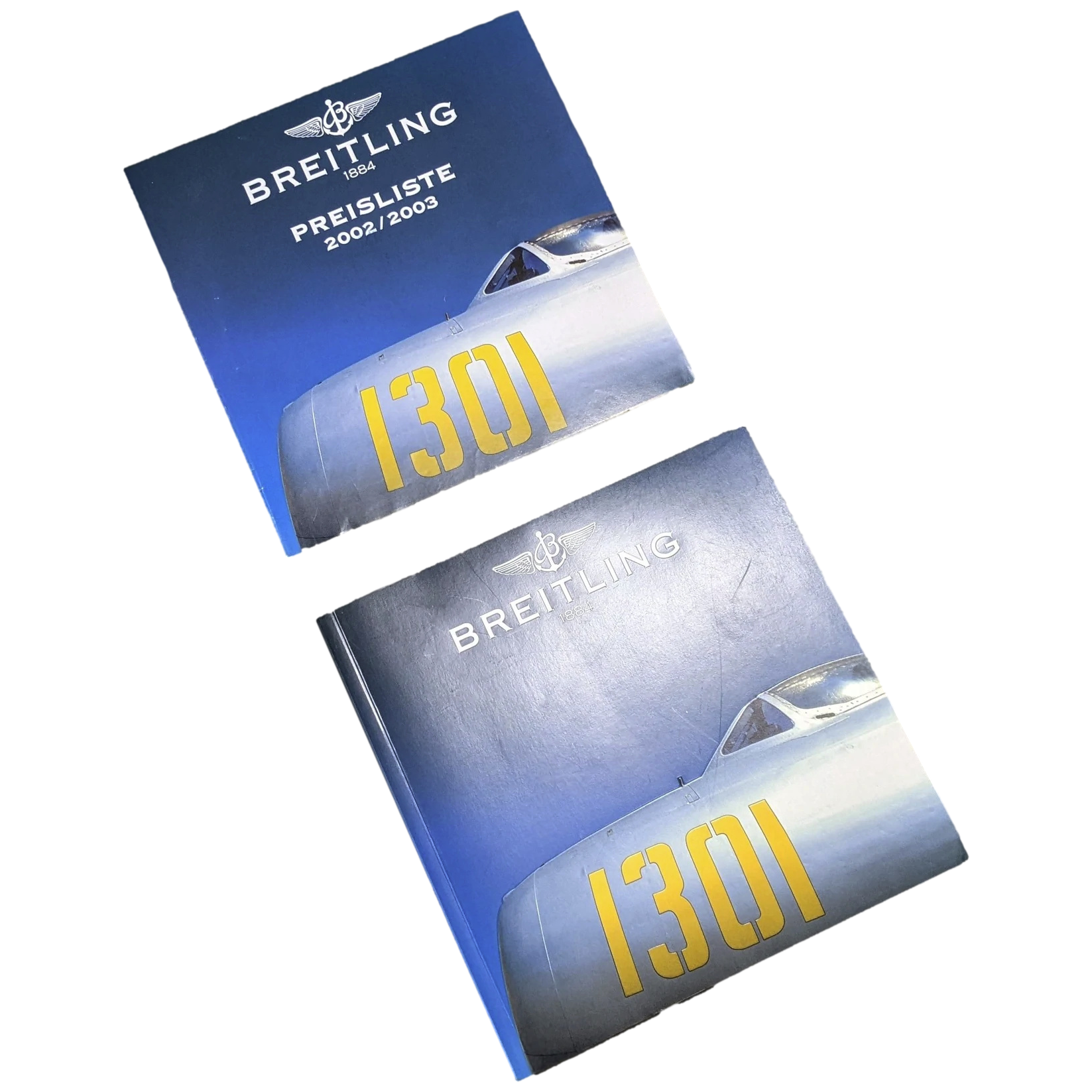 Breitling 1884 2002/2003 "1301" Chronolog 03 Catalogue for Professional Watches Resellers with Prices
