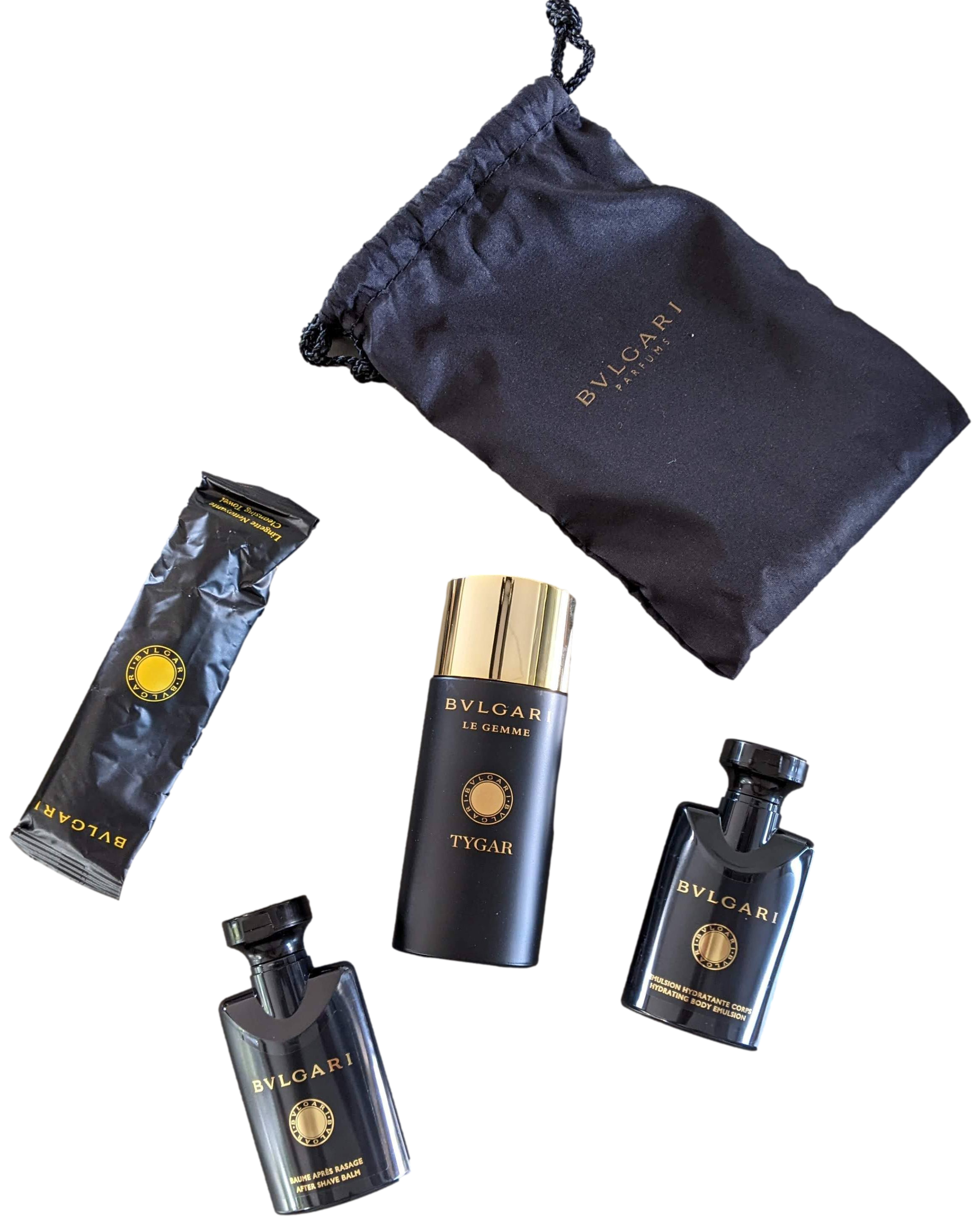 Bulgari for Emirates Zipped Cosmetic Kit Clutch Pochette Bag for VIP First Class only