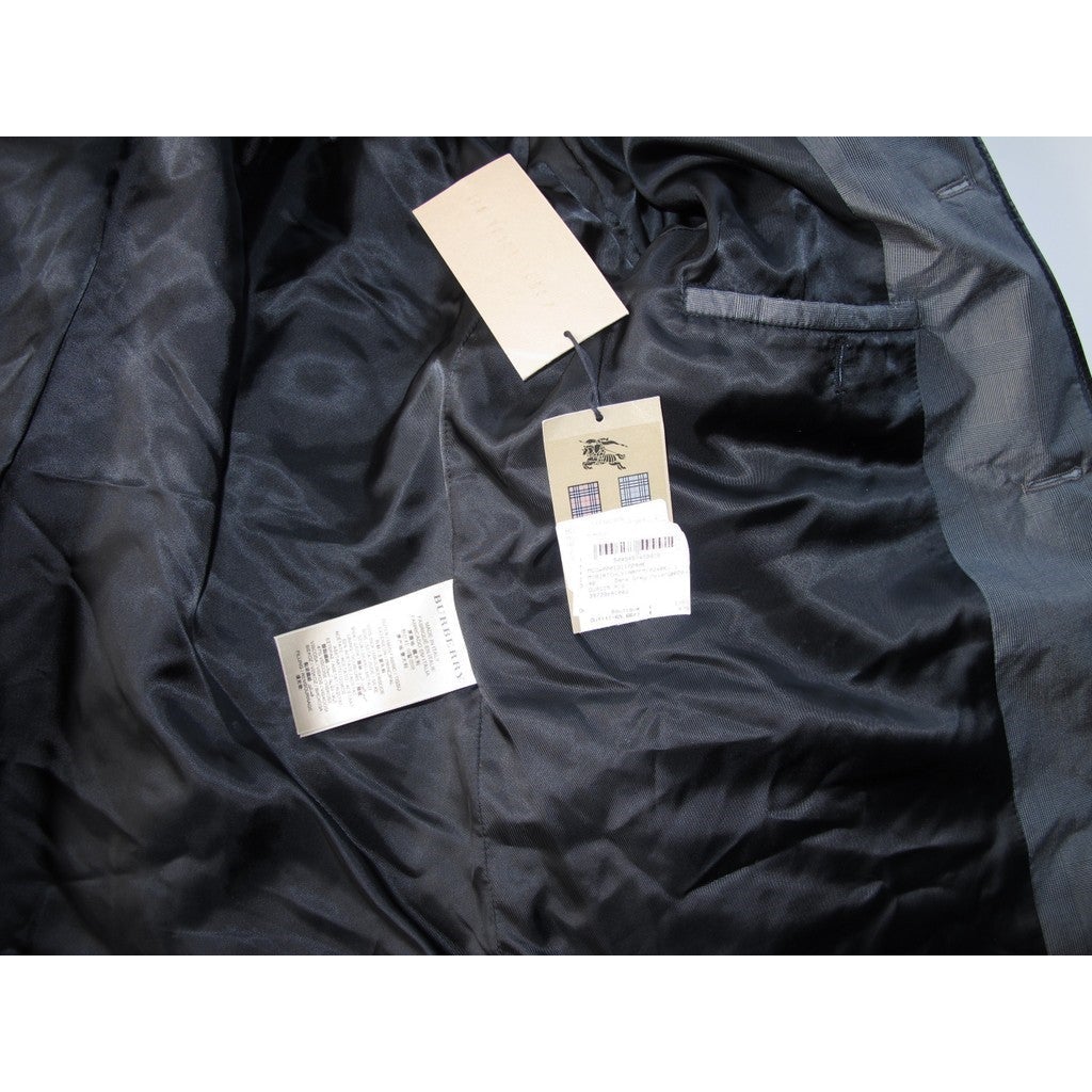 Burberry Men Leather & Quilted Jacket Prince de Galle Bnew, Sz48, NWT - poupishop