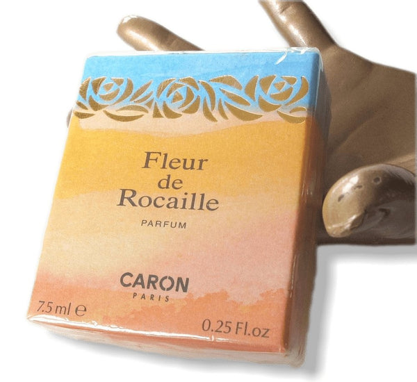 Caron Paris Vintage 1990cms Fleur de Rocaille Parfum 0,25 oz.Sealed, NIB! - poupishop