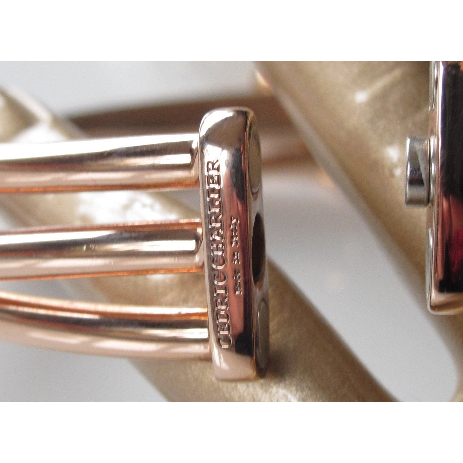 Cedric Charlier 2015 Spring Huge Rock Crystal Choker Impressive and fantastic, Box! - poupishop
