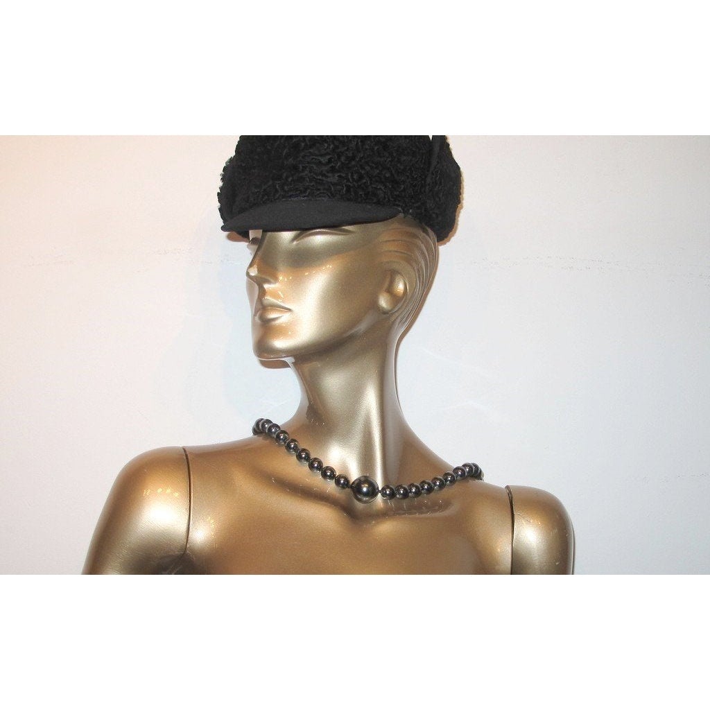 Chanel 1991/92 Victoire de Castellance Grey Pearls Long Sautoir Gripoix, Box! - poupishop
