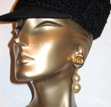 Chanel 1992-93 Victoire de Castellane Pearls Gripoix Dangle Earrings - poupishop