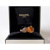 Chanel 2006 Gold, Diamonds, Amethyste, Tsavorites Camelia Aquatique Set 4pc - poupishop