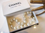 Chanel Dated 1983 Baroque Pearls Gripoix Choker, Box! - poupishop