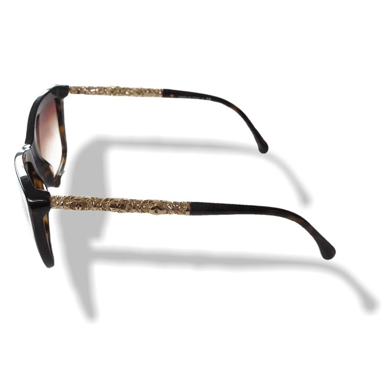 Chanel Filigreed Frames 3 Symbols Women Sunglasses in Cases, NIB! - poupishop