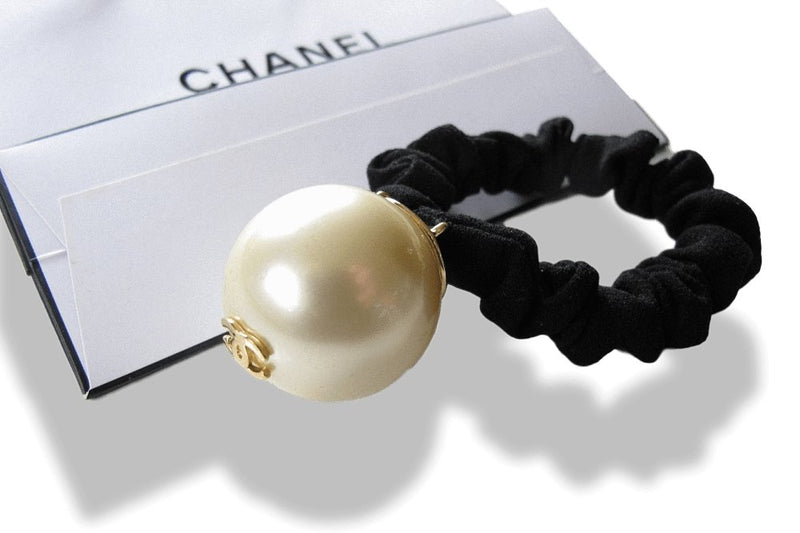 CHANEL, Accessories, Nwt Chanel Bow Hairtie Scrunchie Nwt