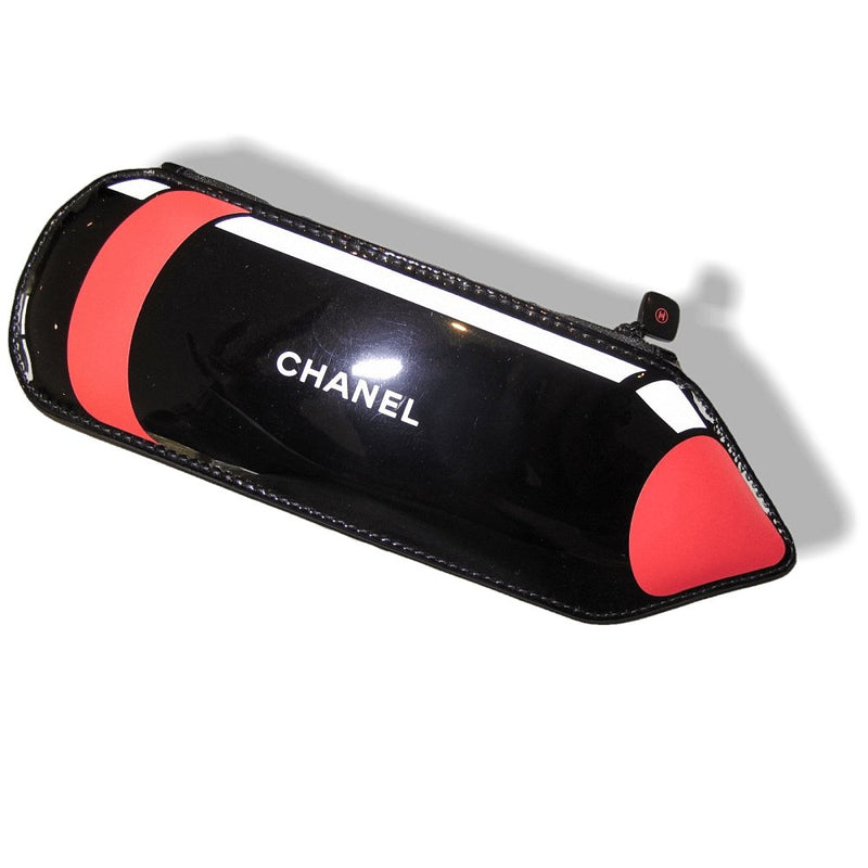 Chanel Le Crayon Rouge Vip Pencil Makeup Case Bag NIB!