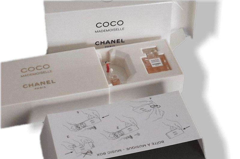 Chanel Limited Edt Automaton Musical Box Perfume Coco Mademoiselle