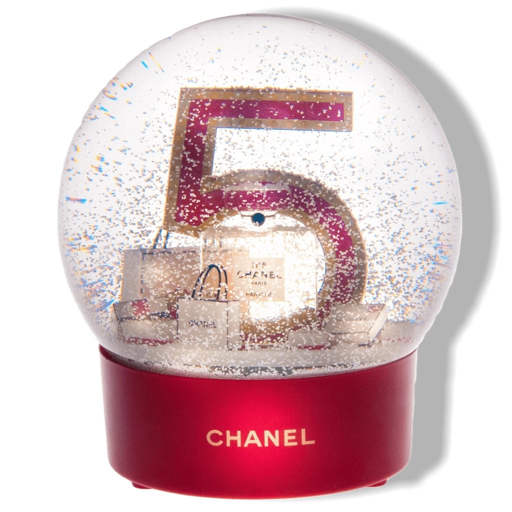 Chanel N° 5 2015 Gigantic USB Rechargeable Snowball Globe NIB but doesn't  work!