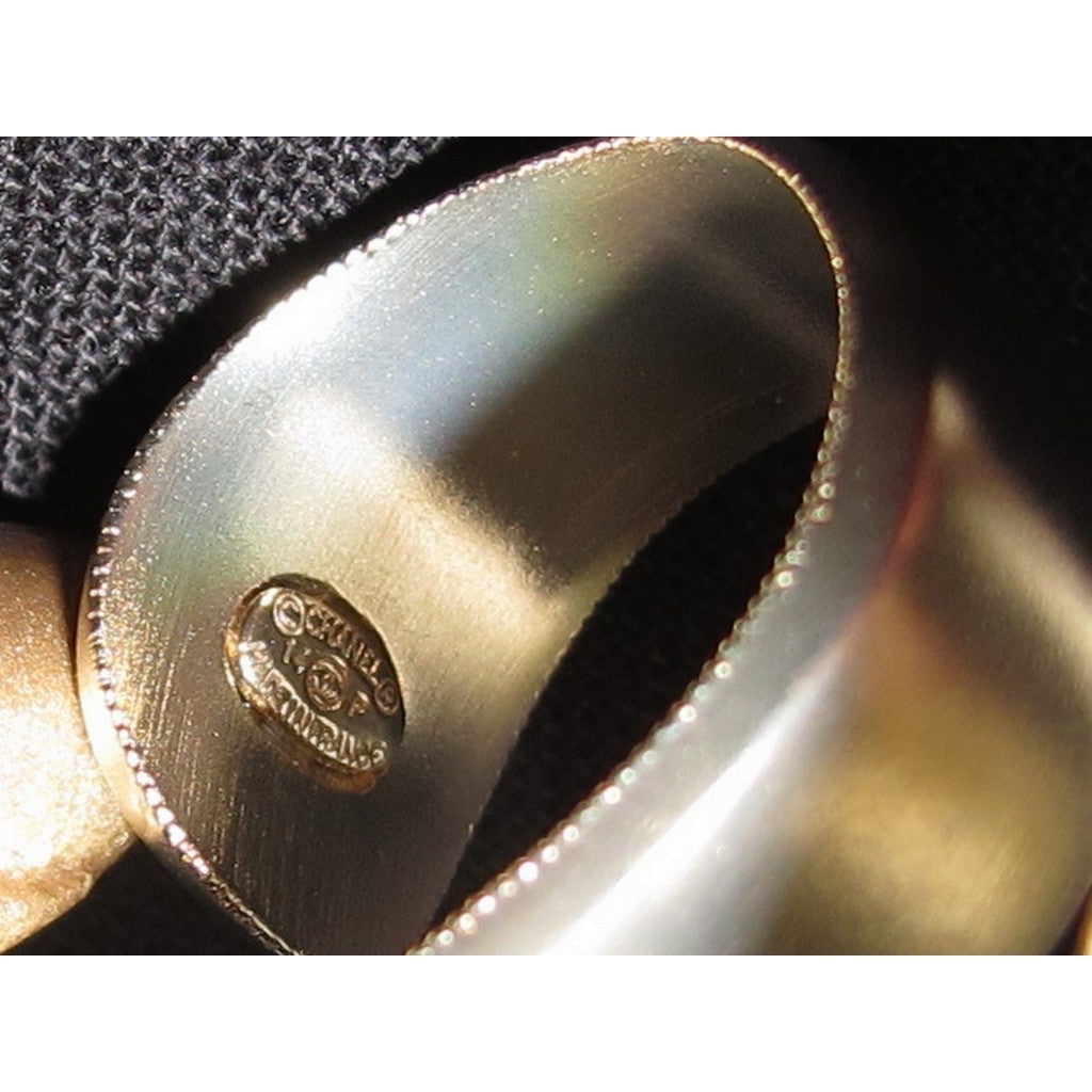 Chanel SS 2014 Permabrass Pearl Oversized Ring, New! - poupishop