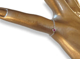 Christian Dior 2006 Limited Edt Victoire de Castellane White Gold Pink Saphire Mimioui Ring Sz53, New with Paper! - poupishop
