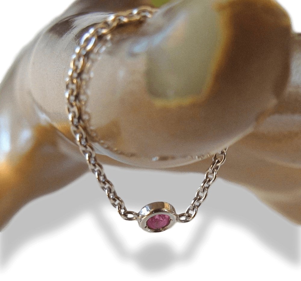 Christian Dior 2006 Limited Edt Victoire de Castellane White Gold Pink Saphire Mimioui Ring Sz53, New with Paper! - poupishop