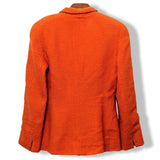 Christian Dior Boutique Orange Bouclette of Wool Jacket Sz40 - poupishop