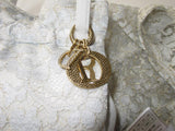Christian Dior Boutique Retro Laces Evening Gown & Matching Bag Sz38 - poupishop