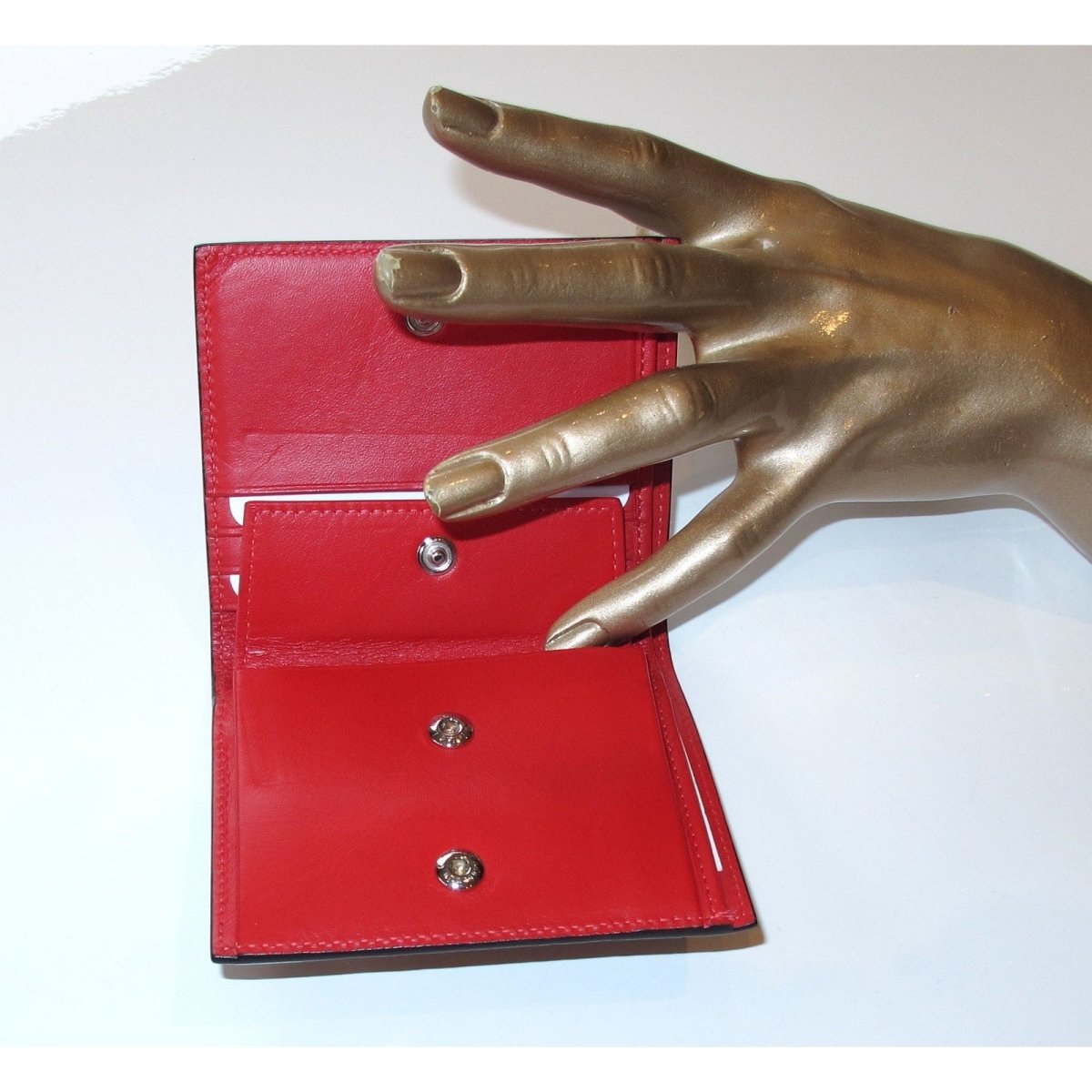 Christian Louboutin Honey Lizard Men's Paros Billfold Wallet With Coin Pocket, NIB! - poupishop