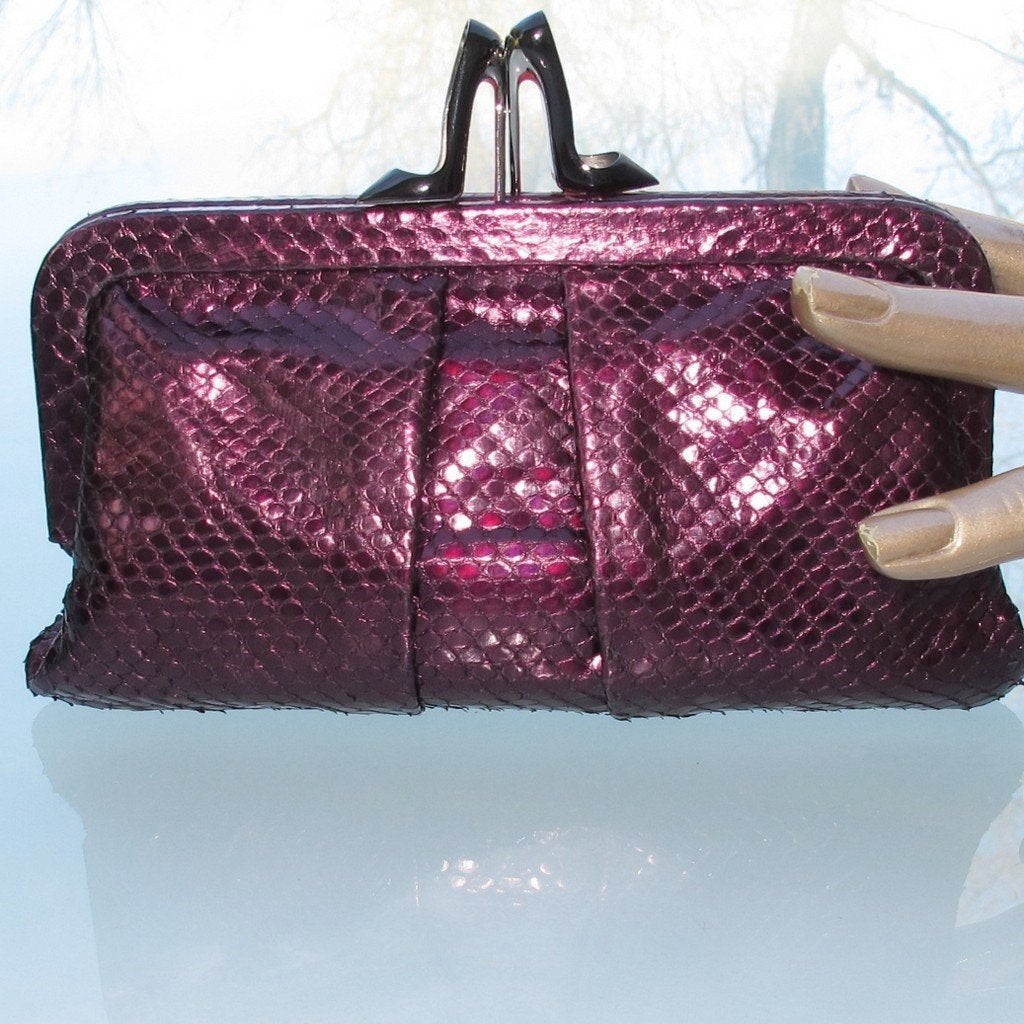 Christian Louboutin Iridescent Python Mini Loubi Lulu Bag TPM, Box! - poupishop