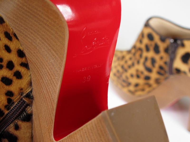 Christian Louboutin Pony Hair Verdun Women Shoes Sz39, Ret. €800, New! - poupishop