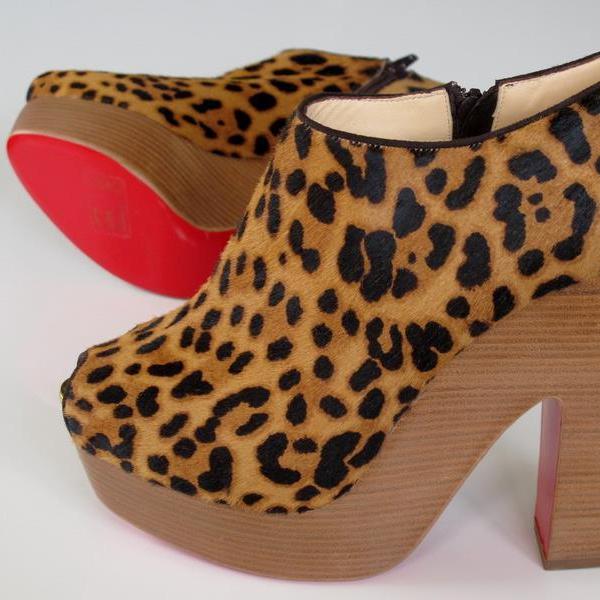 Christian Louboutin Pony Hair Verdun Women Shoes Sz39, Ret. €800, New! - poupishop