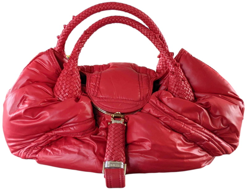 Mini Bags  Fendi Mens Red Nylon Pouch > All Philippines