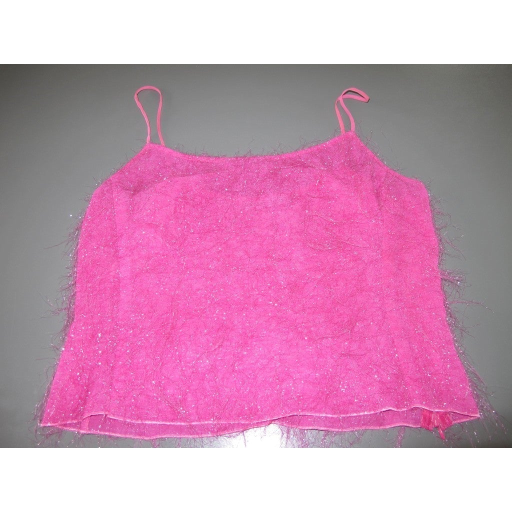 Georgio Armani Pink Sparkling Evening Suit 2pc Sz40 - poupishop