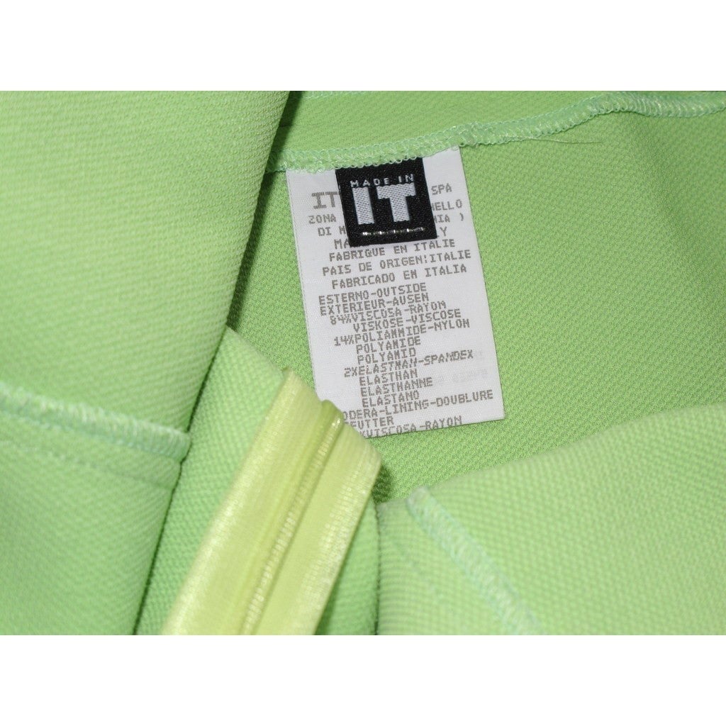 Gianni Versace - Jeans Couture Vintage Pistachio Bustier Dress Sz40 - poupishop
