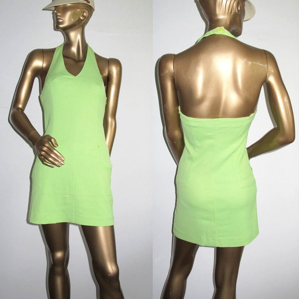 Gianni Versace - Jeans Couture Vintage Pistachio Bustier Dress Sz40 - poupishop