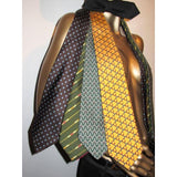Gucci Vintage Couture Lot of 4 Silk Ties - poupishop