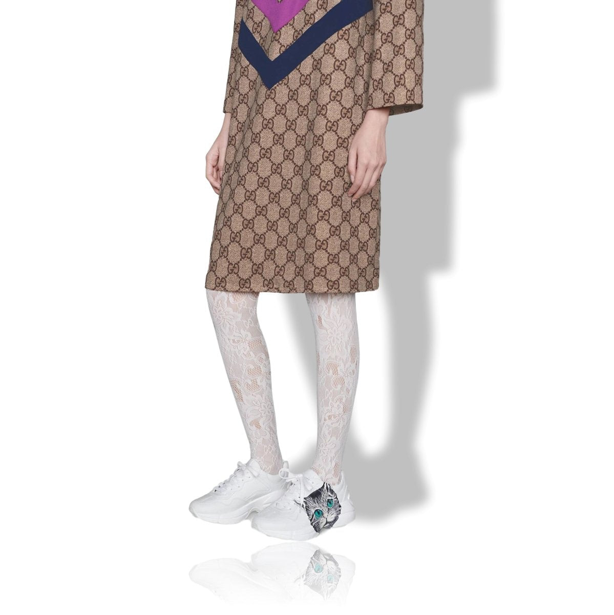 GUCCI Women's Rhyton sneaker with Mystic Cat, Sz 36, Ret.€790cm, BNWTIB! - poupishop