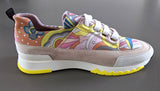 Hermes [102] Multicolore STADIUM SNEAKER Women Shoes, Sz 40, New in Box! - poupishop