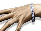Hermes [107] Pastel Enamel OPTIQUE CHAINE D'ANCRE PHW Narrow Bangle Bracelet Sz 070, BNIB! - poupishop
