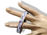 Hermes [107] Pastel Enamel OPTIQUE CHAINE D'ANCRE PHW Narrow Bangle Bracelet Sz 070, BNIB! - poupishop