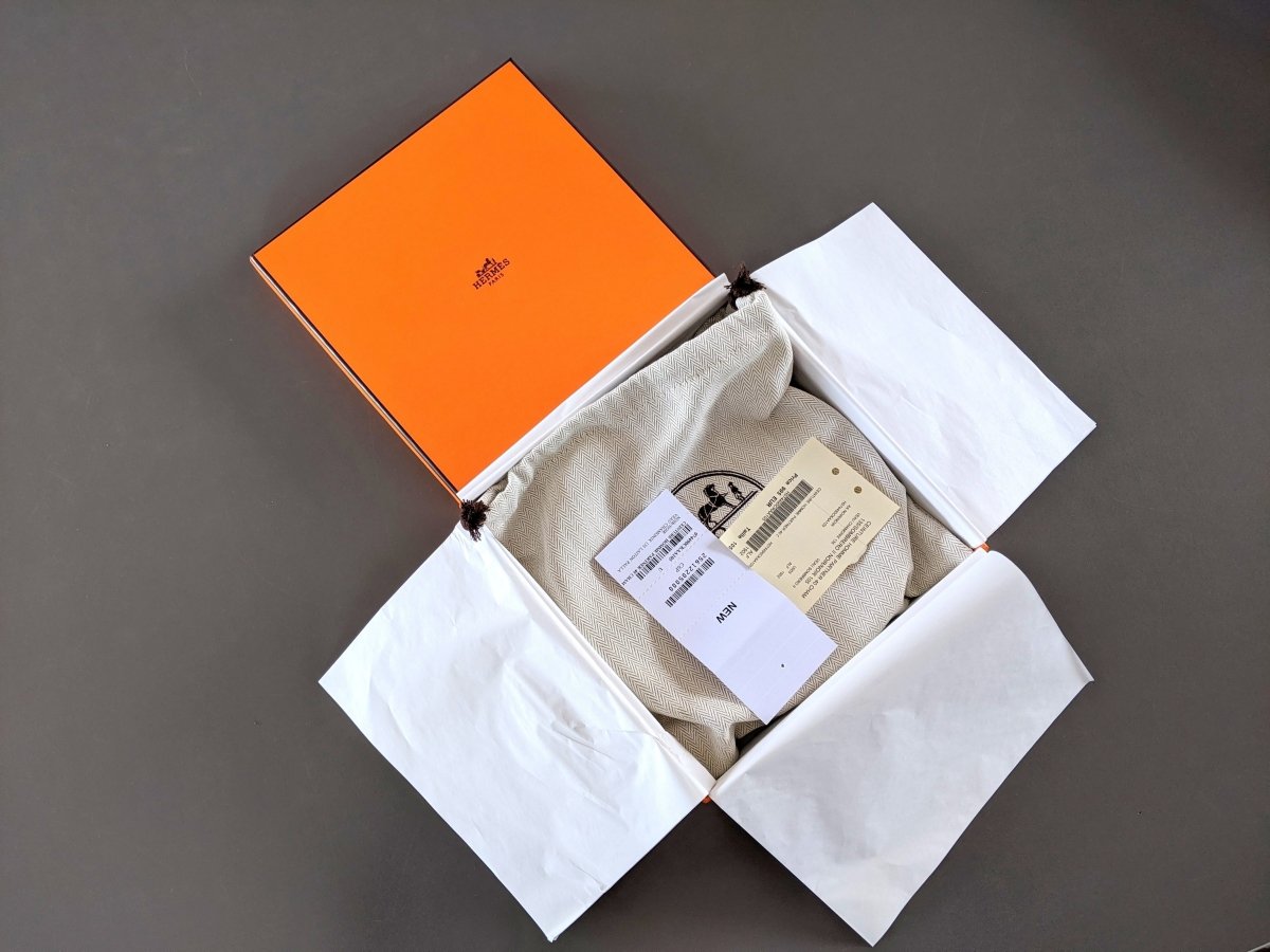 Hermes [135] Noir Sombrero II Calfskin PARTNER Complete Belt 40 MM, BNWTIB! - poupishop