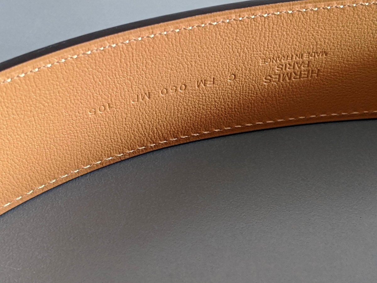 Hermes [135] Noir Sombrero II Calfskin PARTNER Complete Belt 40 MM, BNWTIB! - poupishop