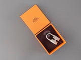 Hermes [136] Sterling Silver 925 Touareg H Padlock Bag Charm Cadenas Key Ring, BNIB! - poupishop