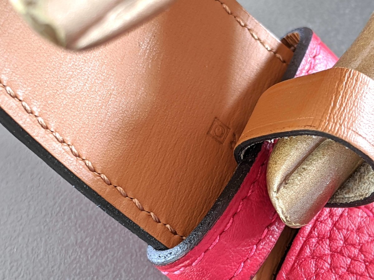 Hermes [140] 2013 Unisex Rouge Casaque Taurillon Clemence ETRIVIERE 40 Complete Belt, BNIB! - poupishop